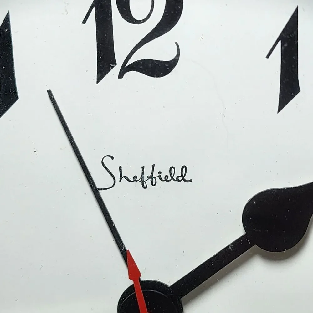 Sheffield Vintage West Germany Wind Up Alarm Clock - Not‎ Working